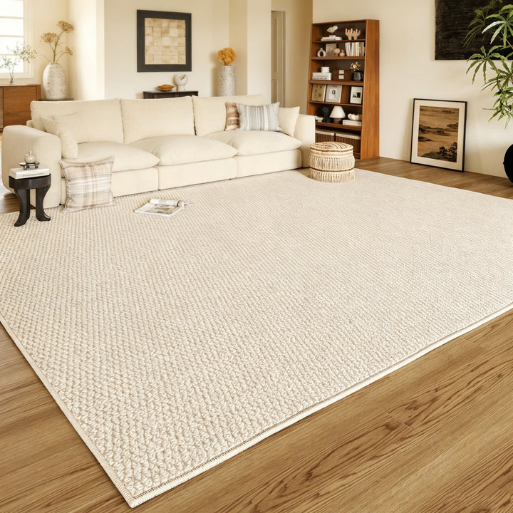 Textured Woven Area Rug