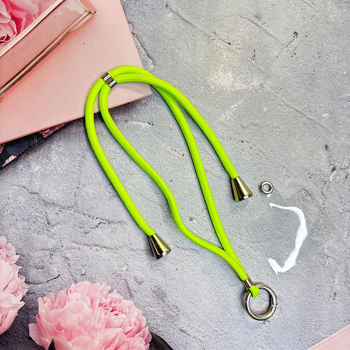 Adjustable Phone Lanyard with Quick-Release Mechanism Kalsten