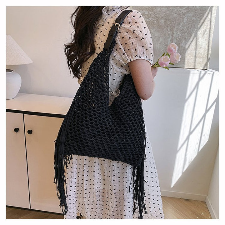 Fringe Carrying Basket Kalsten