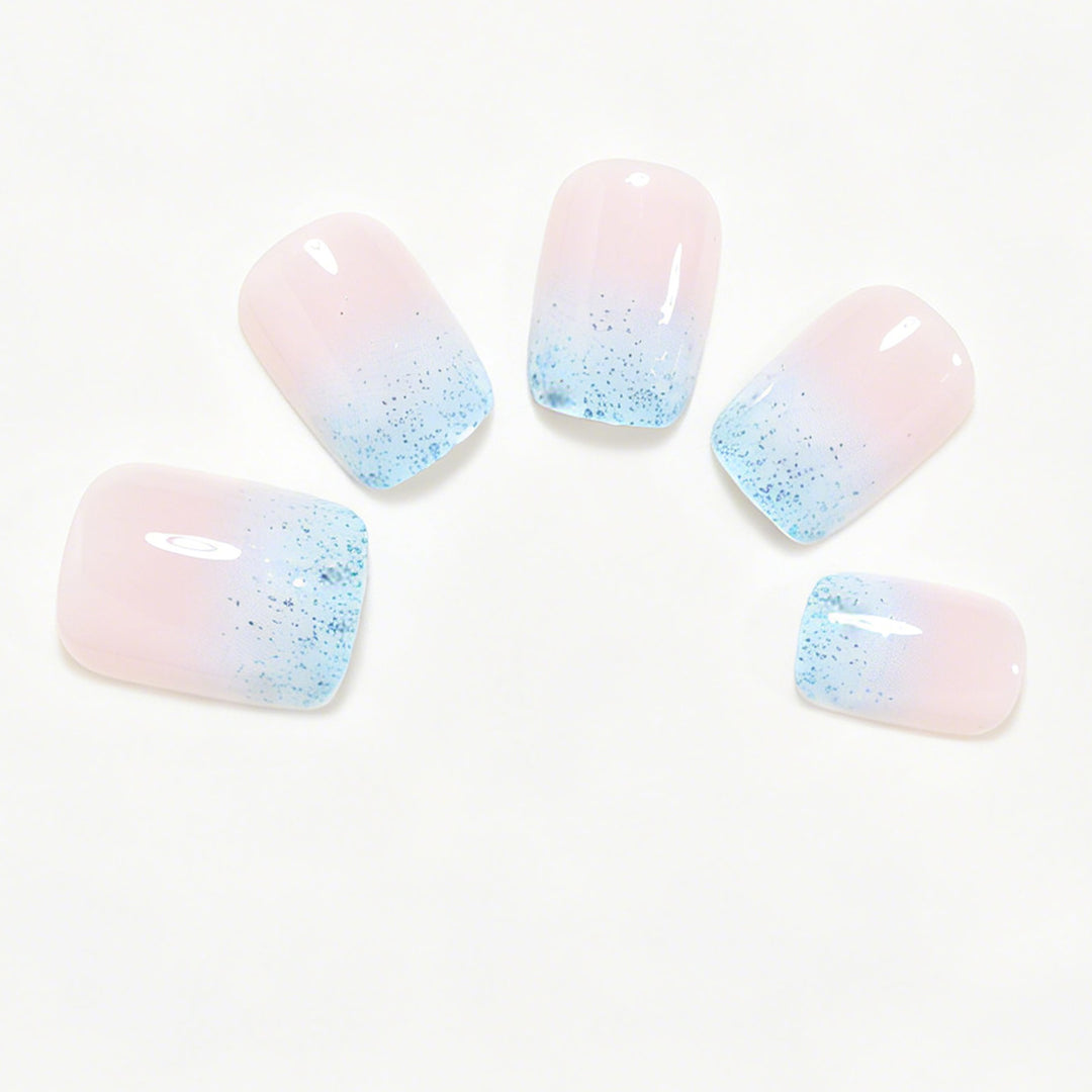 Glitter Ombre Nail Art Kalsten
