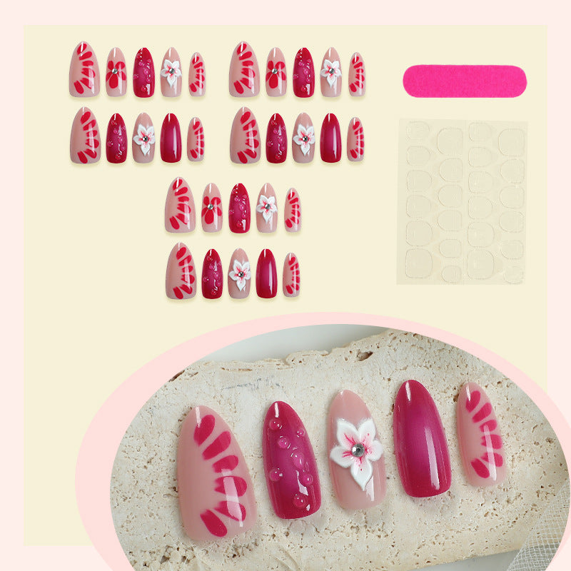 Floral-Inspired Press-On Nail Set Kalsten