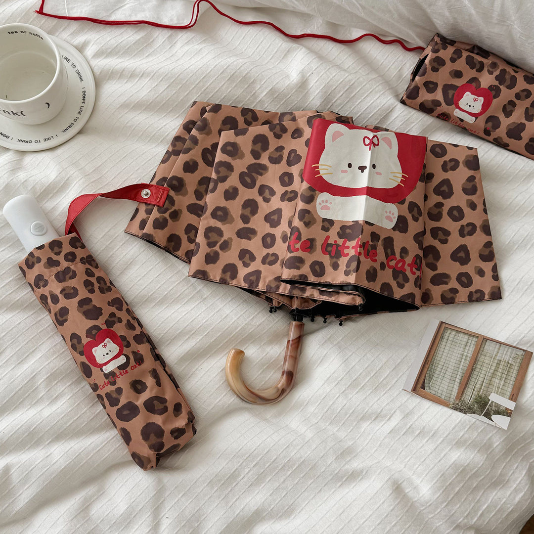 Women’s Foldable Umbrella with Cute Animal Design Kalsten