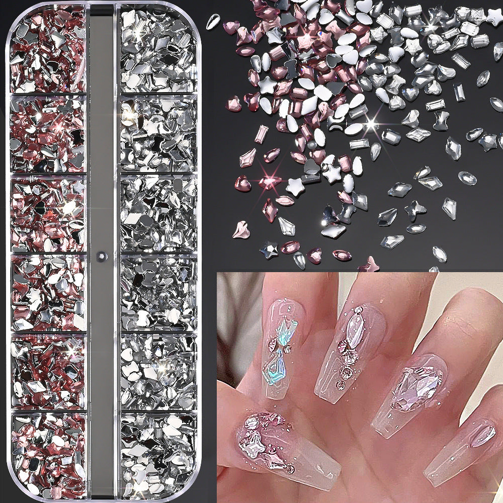 Nail Art Decorative Gemstone Set