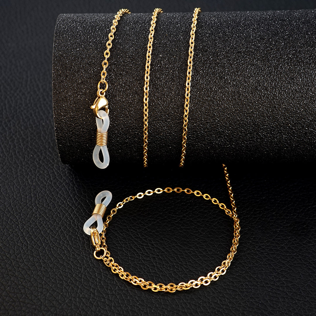 Sleek Minimalist Chain Eyewear Holder Kalsten