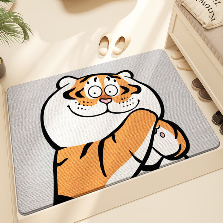 Cartoon Character Entry Mat Kalsten