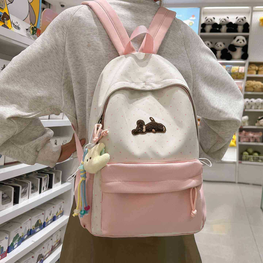 Playful Polka Dot Animated Backpack Kalsten