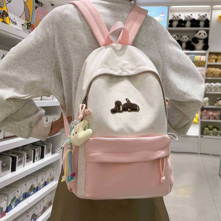 Playful Polka Dot Animated Backpack Kalsten