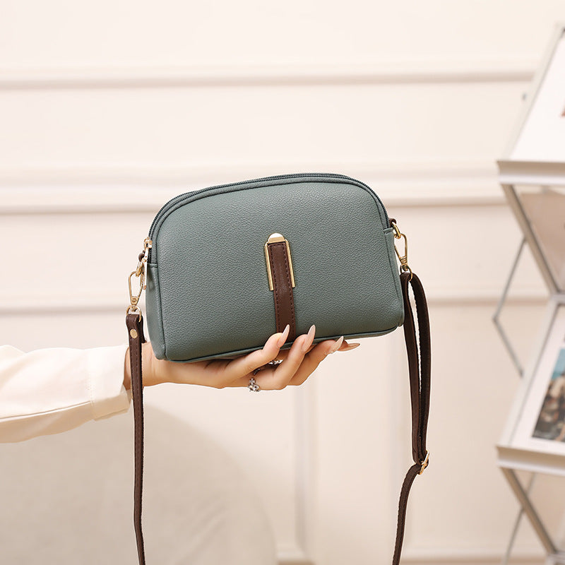 Elegant Multi-Pocket Crossbody Handbag