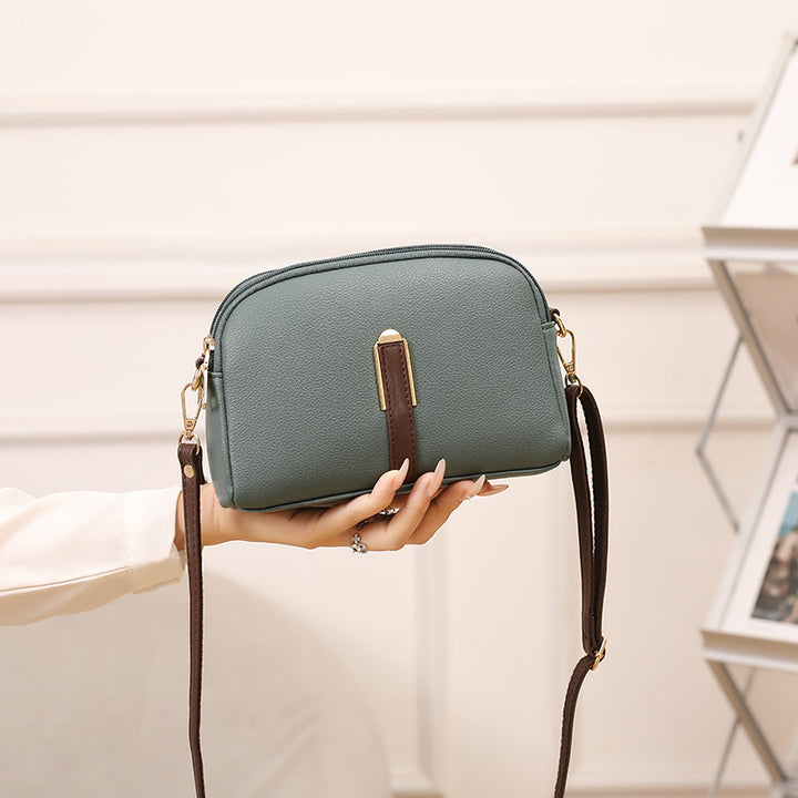 Elegant Multi-Pocket Crossbody Handbag