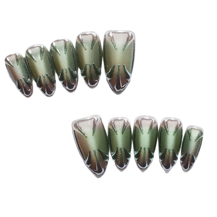 Metallic Artistic Nail Enhancements Kalsten