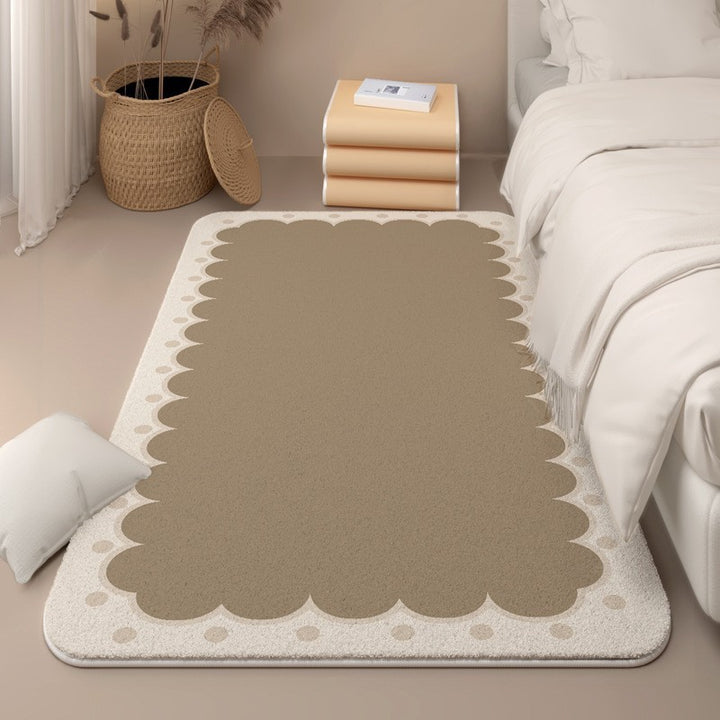 Cute Floral-Themed Memory Foam Area Rug Kalsten