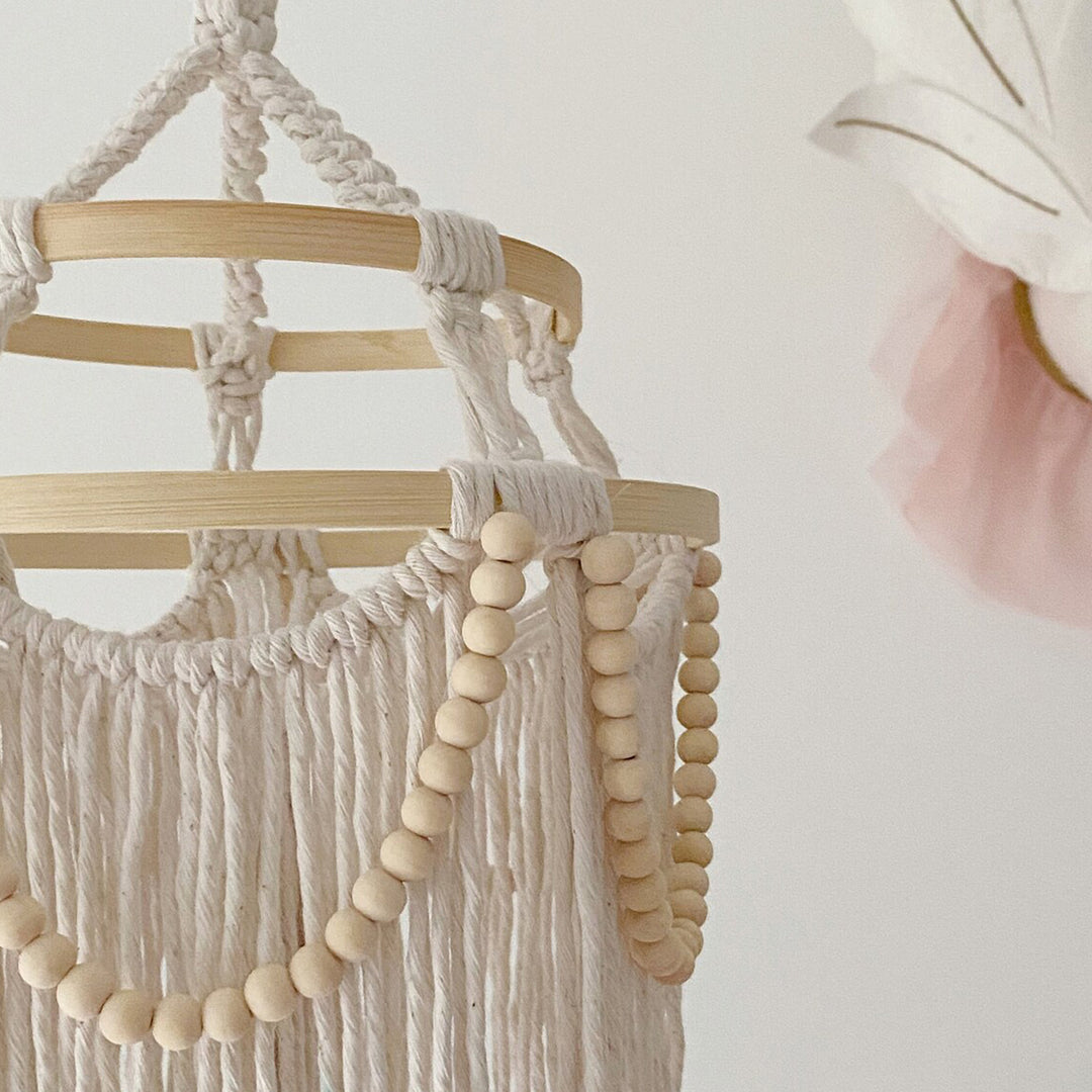 Bohemian Macrame Hanging Light Kalsten