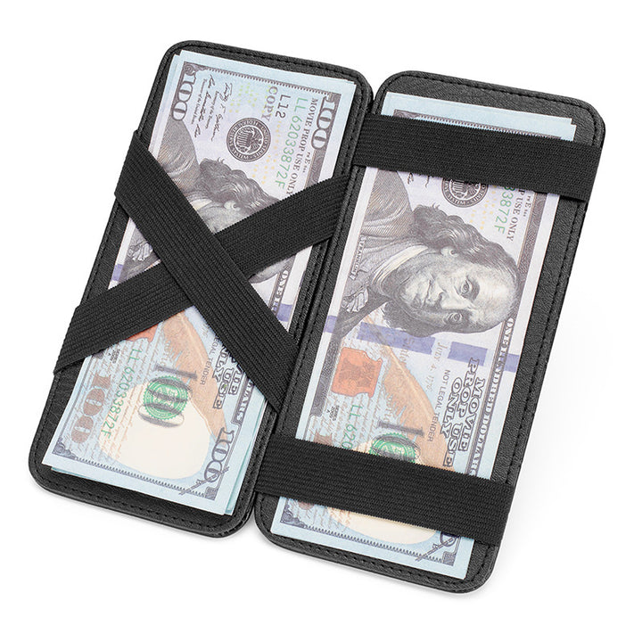 Sleek Crocodile-Embossed Leather Cardholder Kalsten