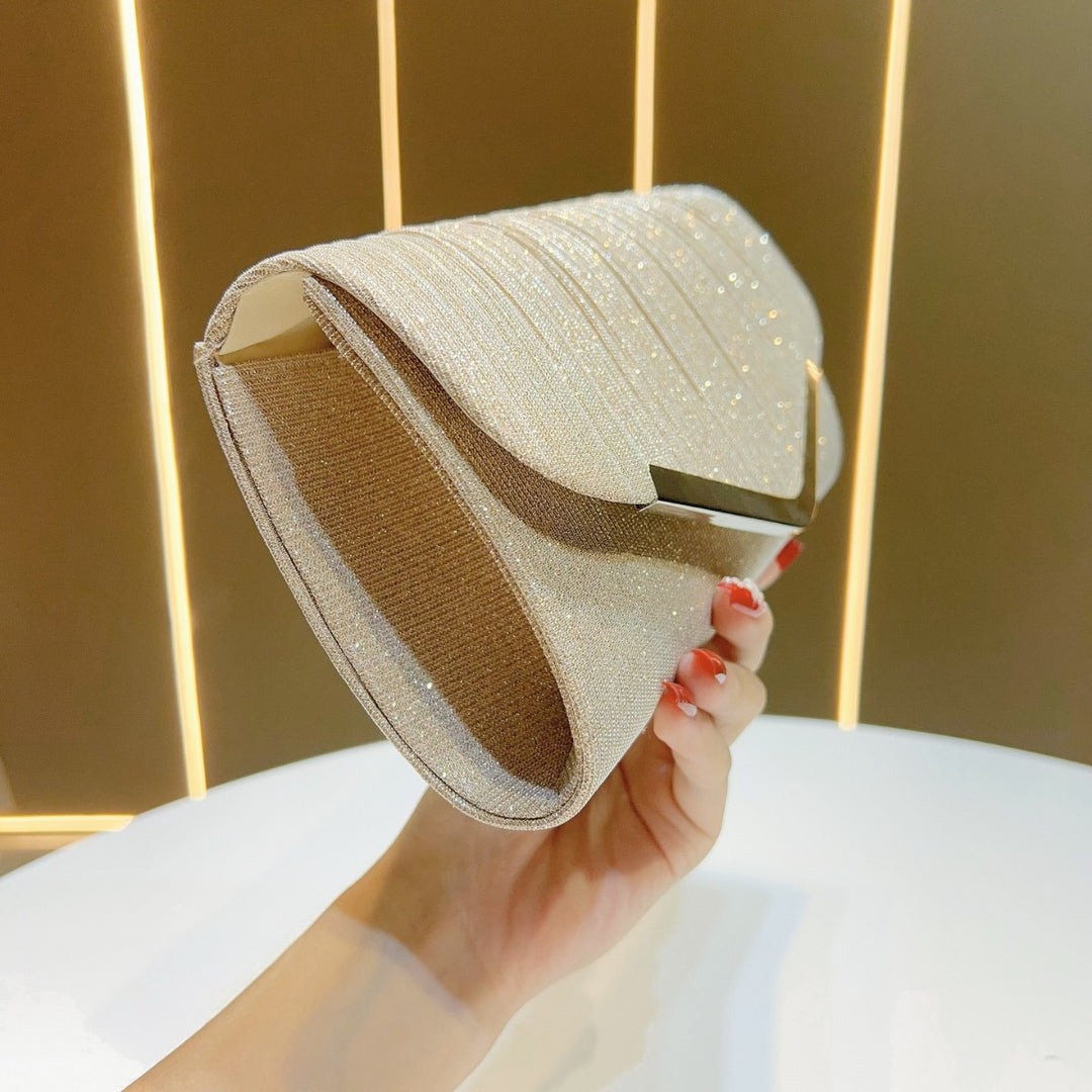 Elegant Pleated Clutch Bag