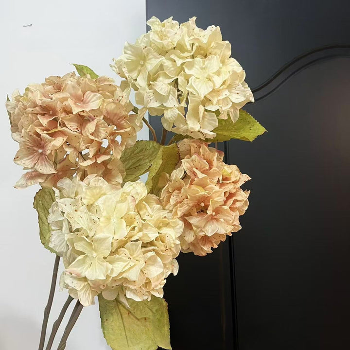 Lifelike Hydrangea Floral Bouquet