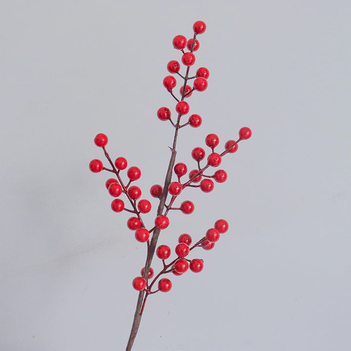 Decorative Faux Berry Stem