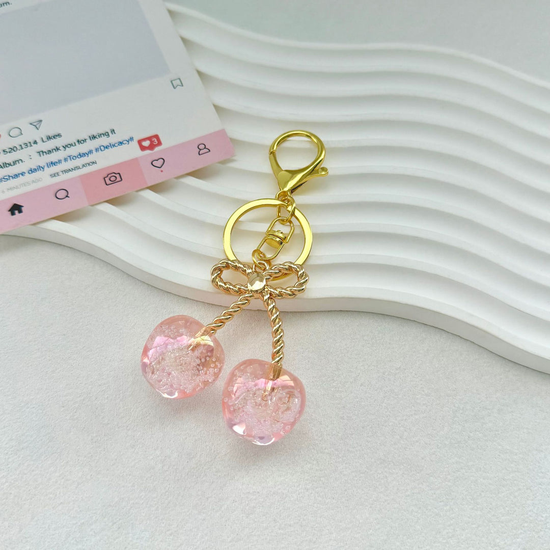 Cherry-Inspired Decorative Keychain Kalsten