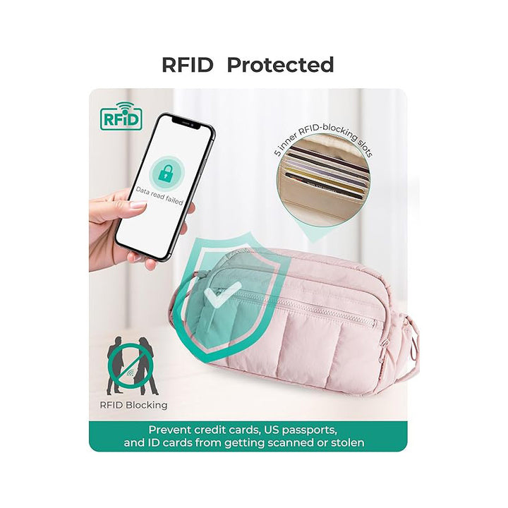 Practical crossbody bag with multifunctional compartment division Kalsten
