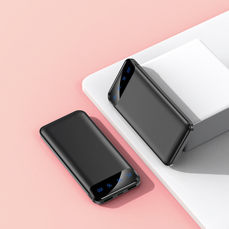 Portable power bank with digital smart display and fast charging speed Kalsten
