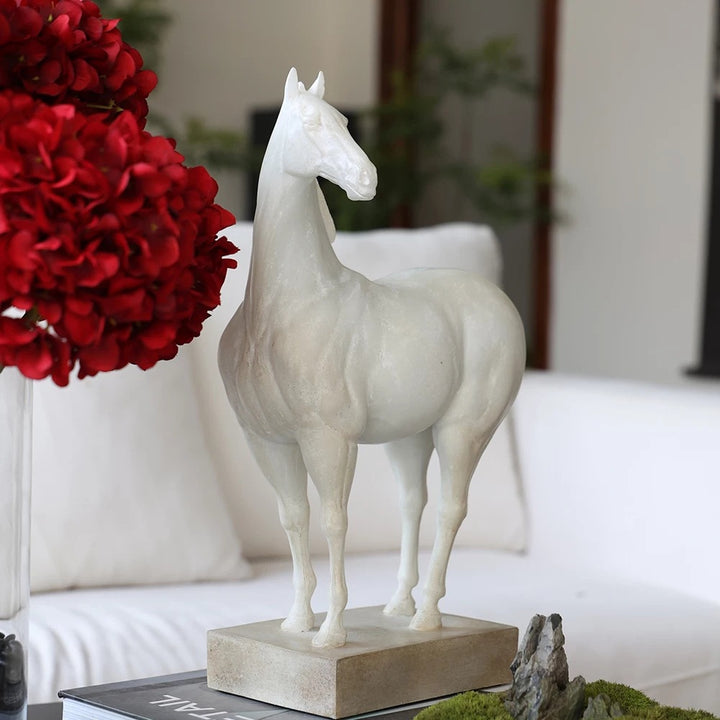 Elegant Horse Figurine Sculpture
