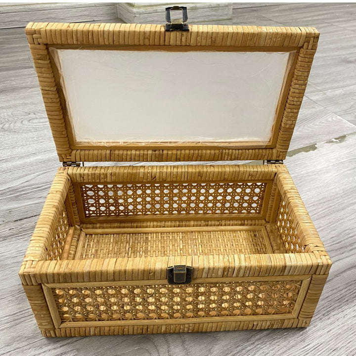 Handcrafted Decorative Woven Storage Box Kalsten