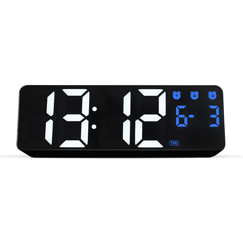 Digital alarm clock with large LED display and multifunctional features Kalsten