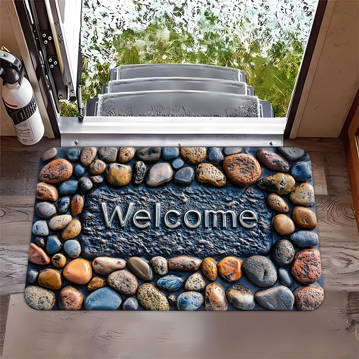 Rustic Welcome Mat