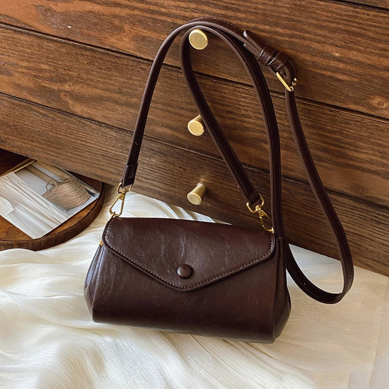 Elegant Leather Clutch Bag Kalsten