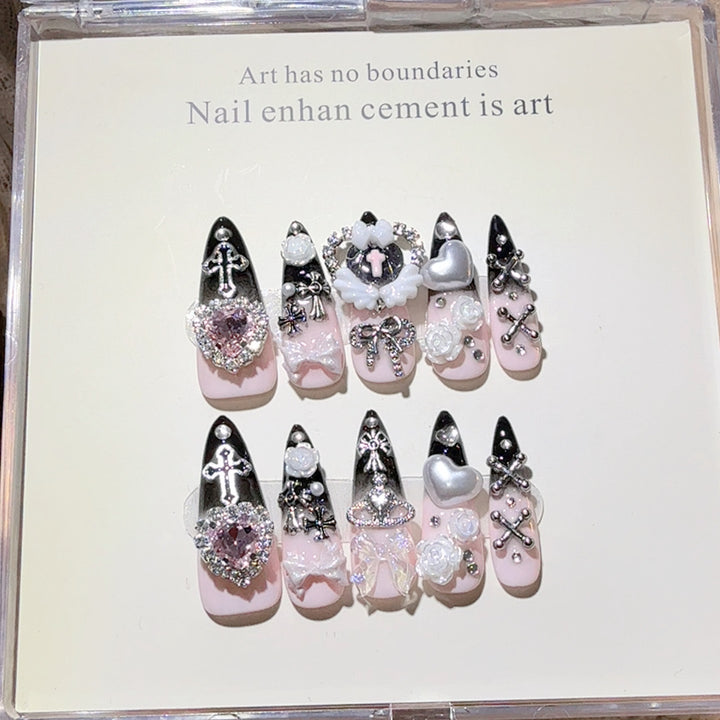 Ornate Gothic Nail Decoration Set