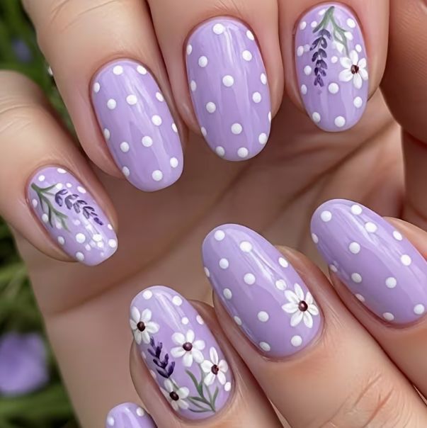 Floral Art Press-On Nail Set Kalsten 1789915378