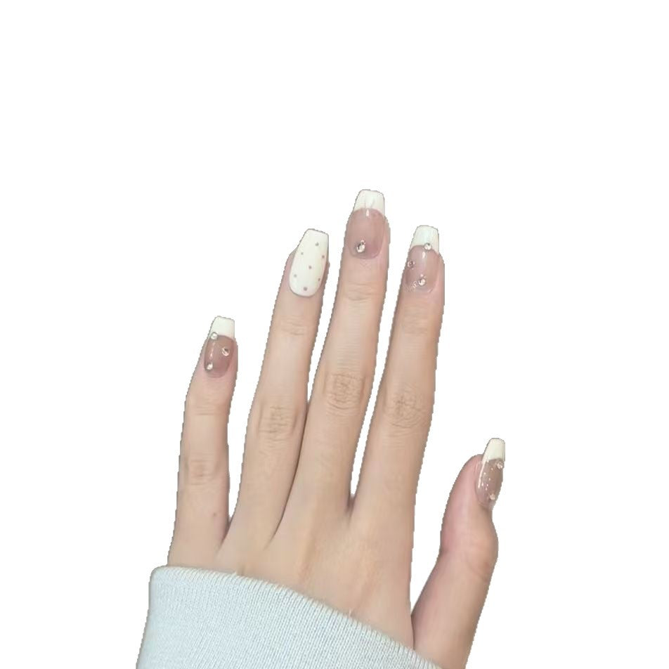 Artistic Acrylic Press-On Nail Extensions