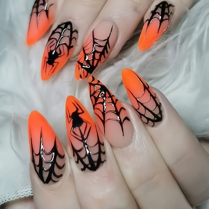 Halloween-Inspired Nail Art Set