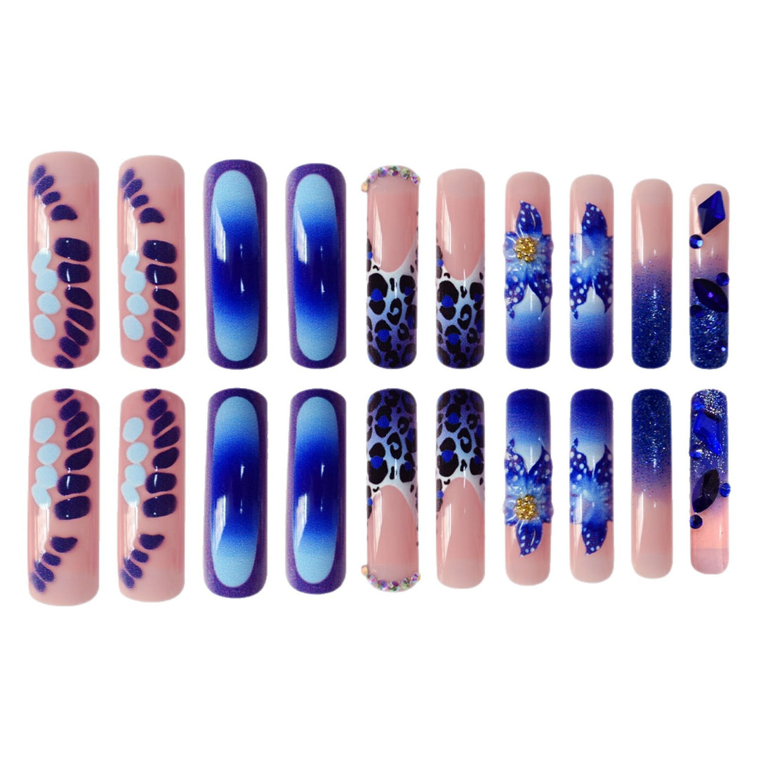 Decorative Themed Acrylic Nail Enhancements Kalsten