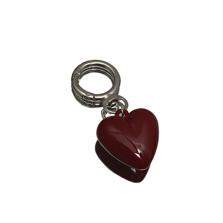 Heart-Shaped Charm Keychain Kalsten