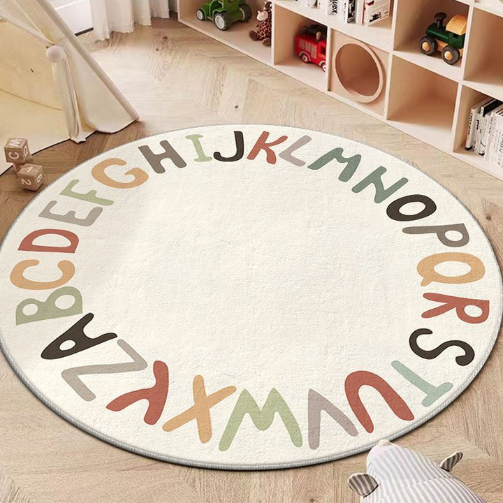 Round Plush Play Mat Kalsten