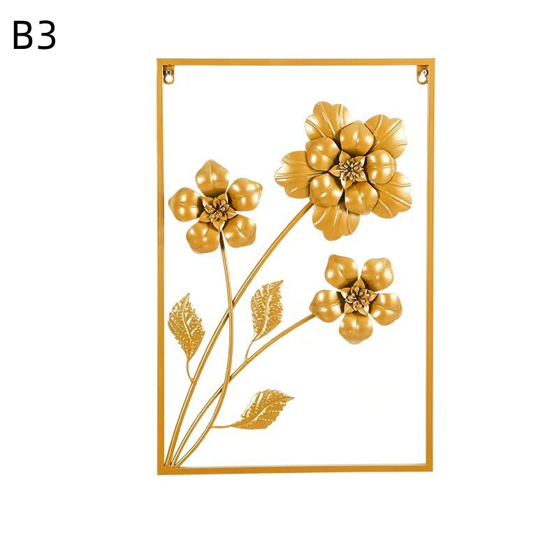 Floral Metal Wall Artwork Kalsten
