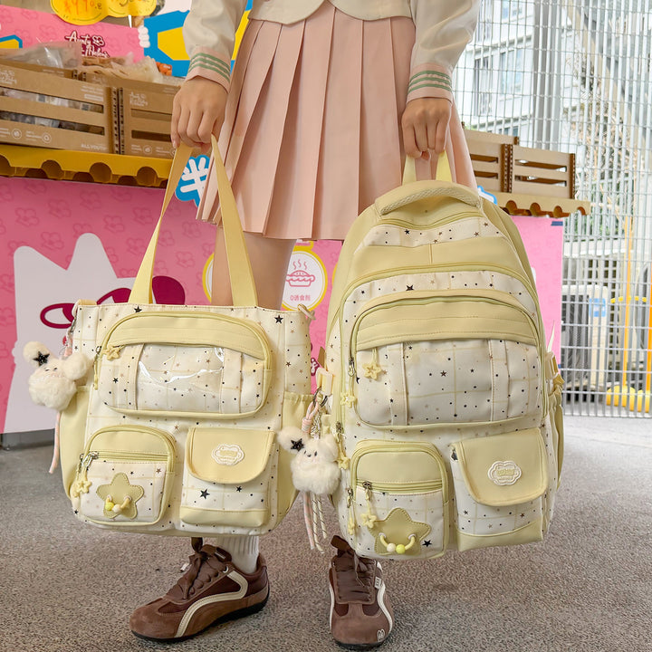 Cute Illustrated Character Backpack Kalsten