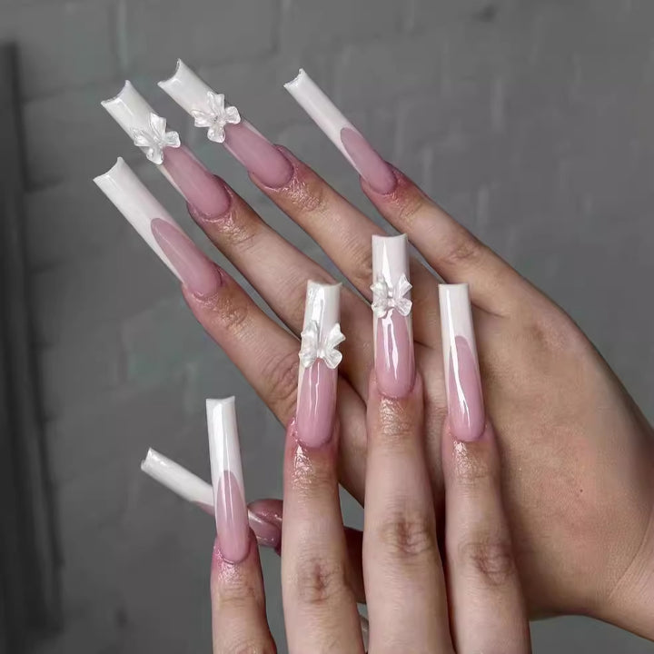 Artistic 3D Nail Art with Floral Decorations Kalsten