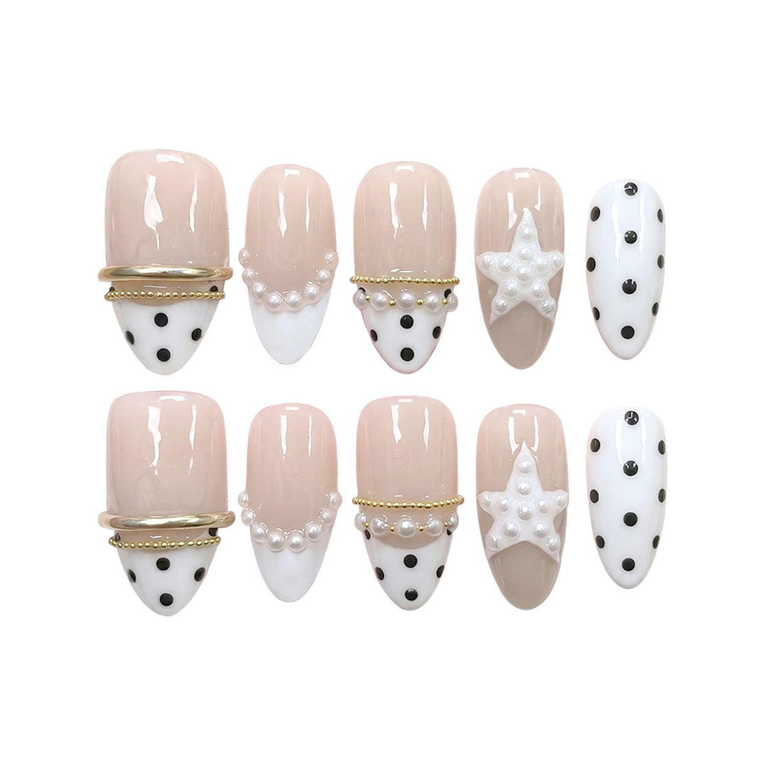 Premium Decorative Press-On Nail Set
