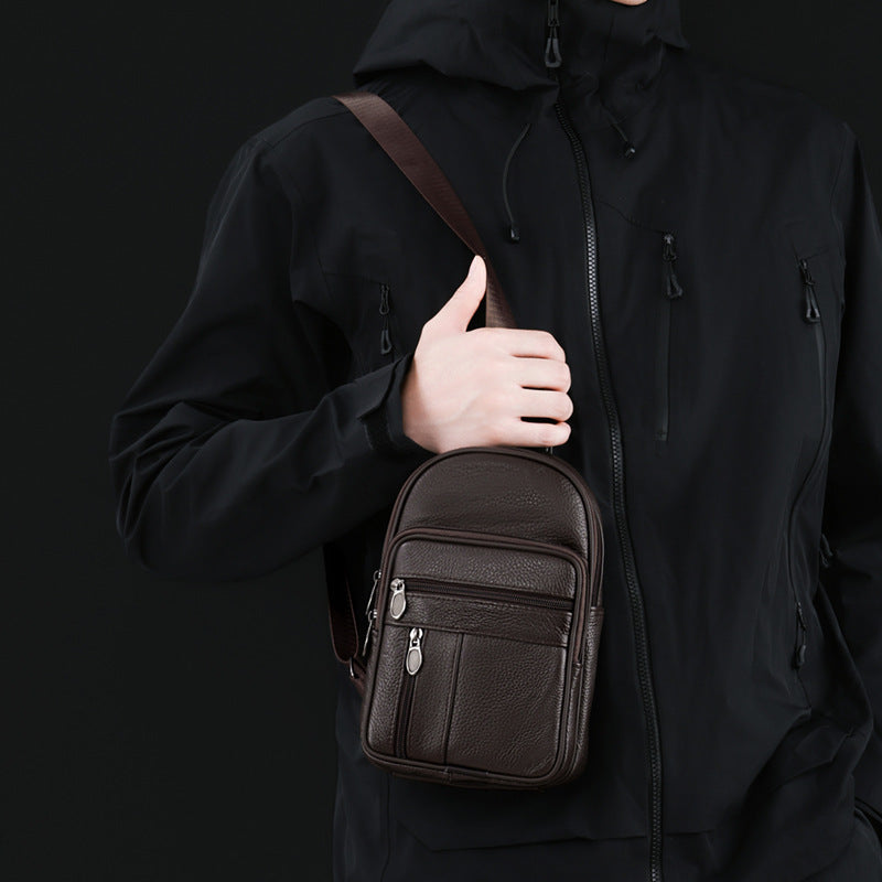 Genuine Leather Sling Bag