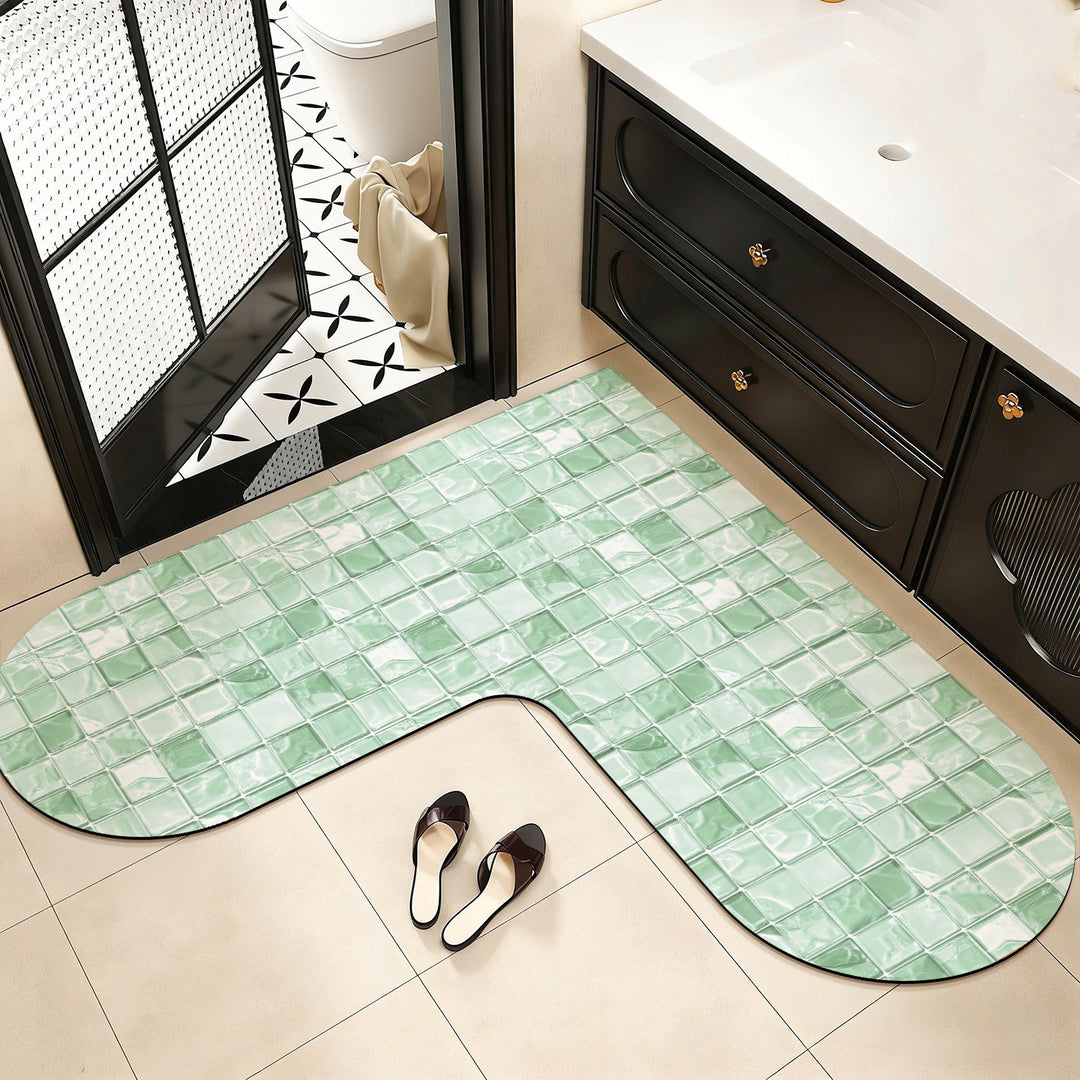 Memory Foam U-Shaped Bath Mat