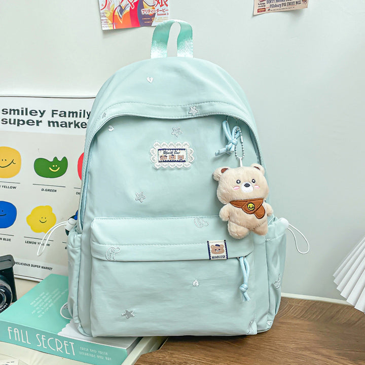 Stylish Floral-Embellished Backpack Kalsten
