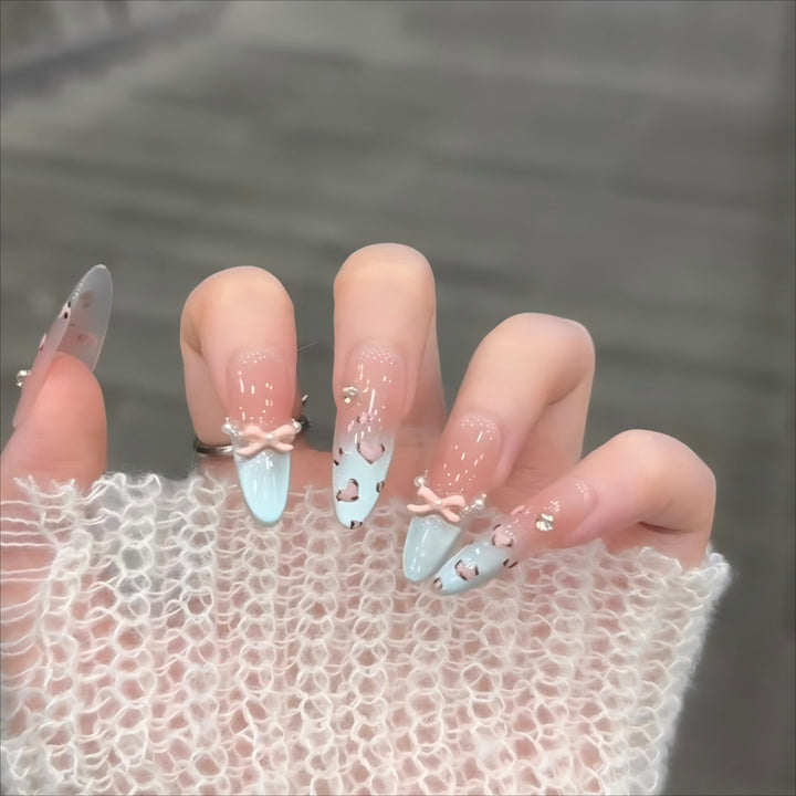 Artistic Decorative Press-On Nail Tips Kalsten