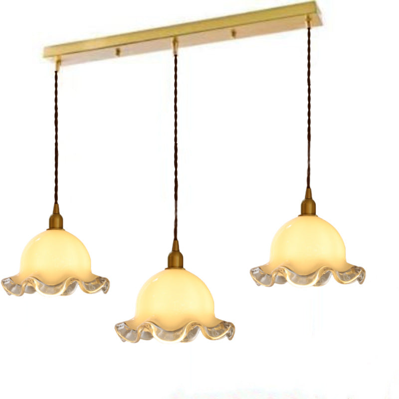 Elegant Three-Light Pendant Fixture