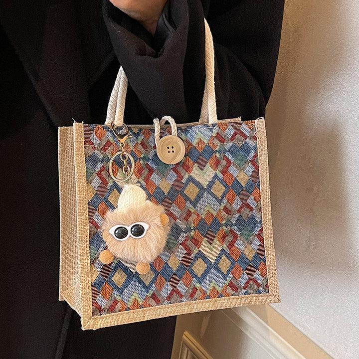 Artisan Woven Tote Bag