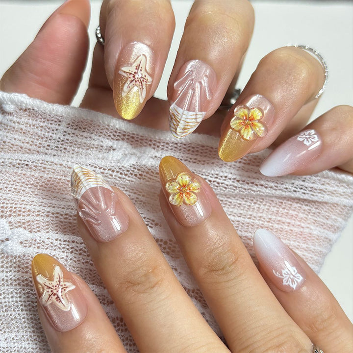 Artistic Themed Press-On Nail Collection Kalsten