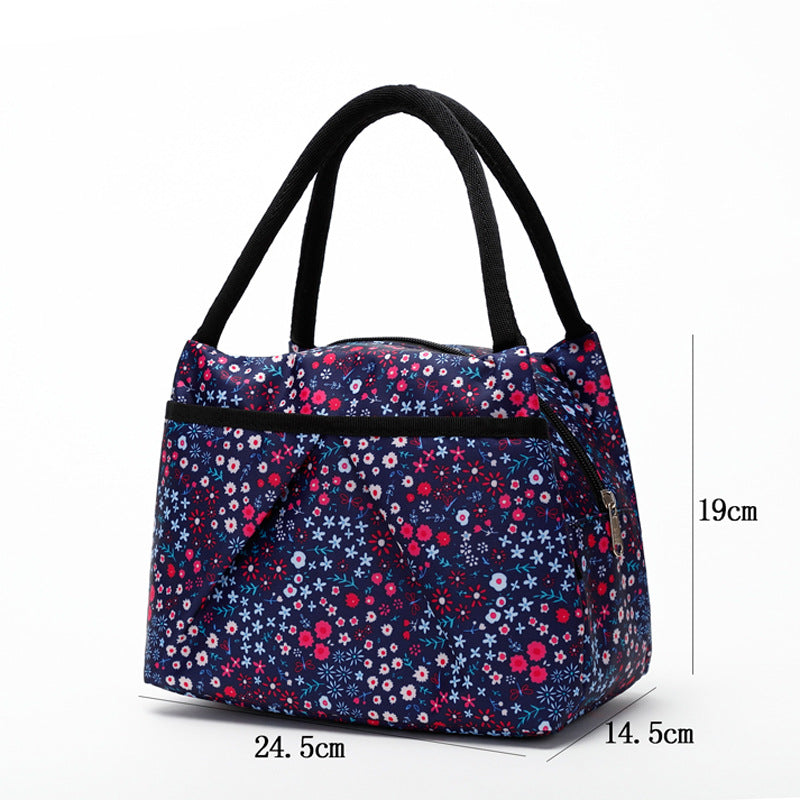 Floral Insulated Lunch Cooler Bag Kalsten