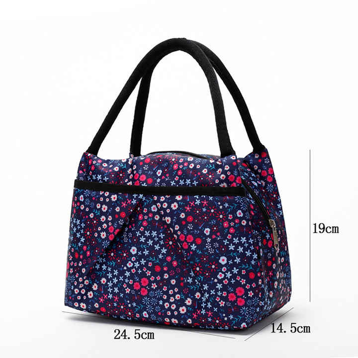 Floral Insulated Lunch Cooler Bag Kalsten