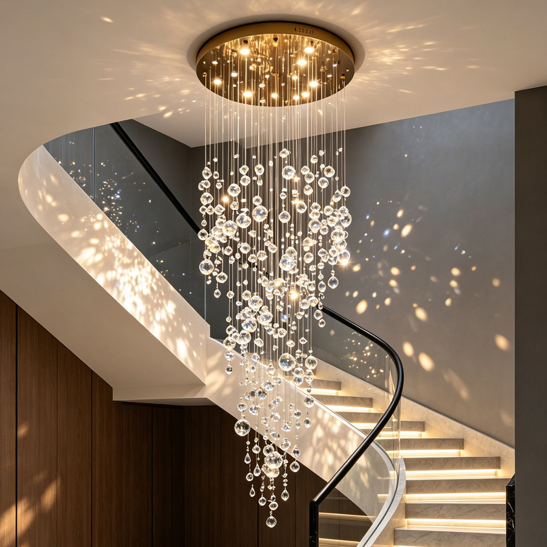 Crystal Waterfall Chandelier
