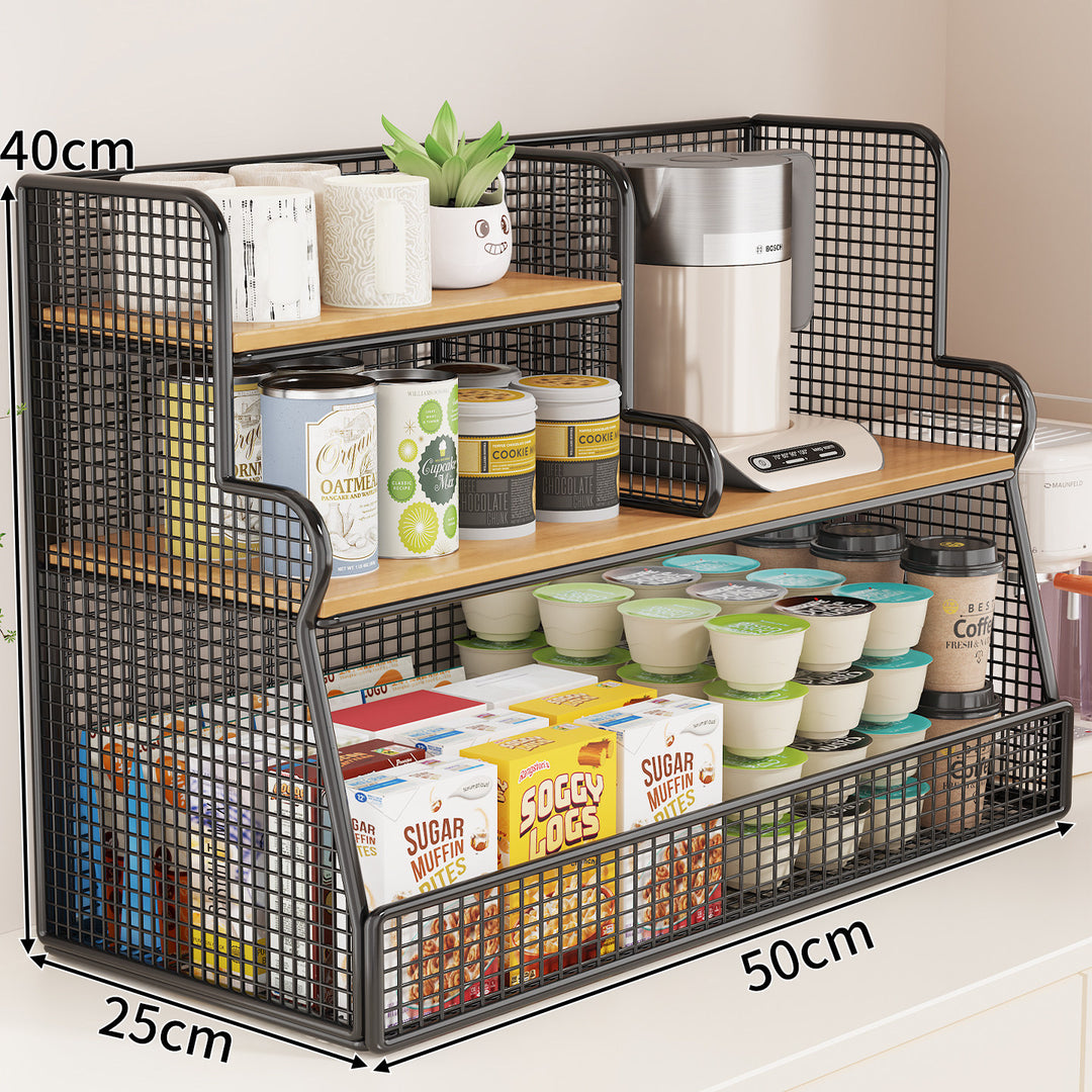Multi-Tier Kitchen Shelf Organizer Kalsten